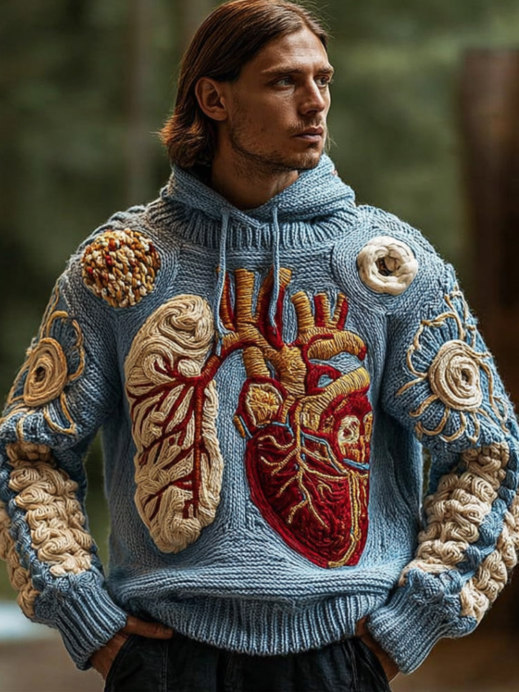 Maglione dal design curato