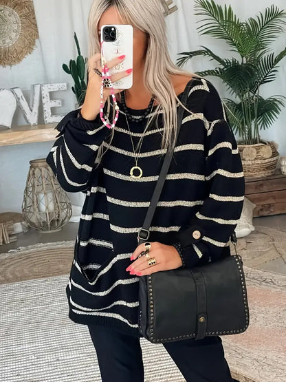 LP | Maglia a righe da donna