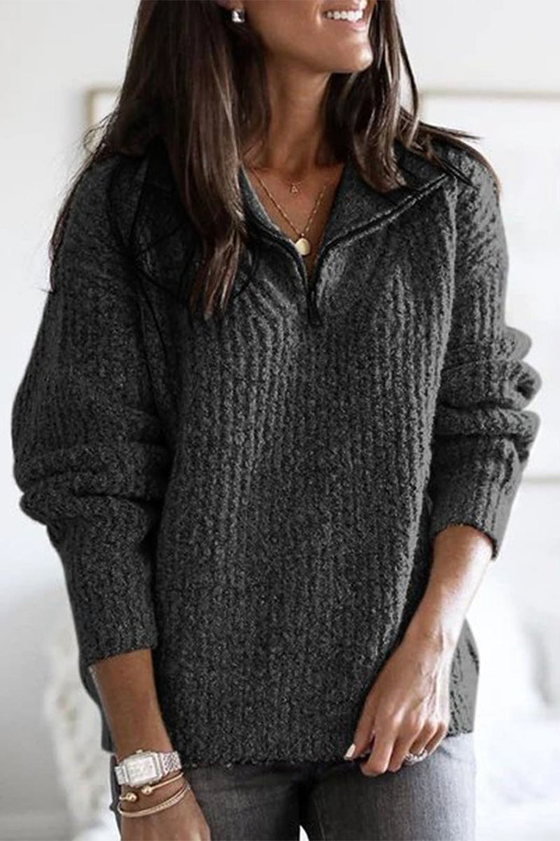 Maglione dal design curato