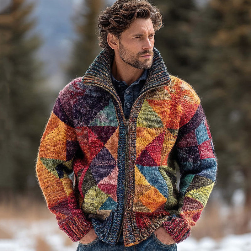 Cardigan dal design curato