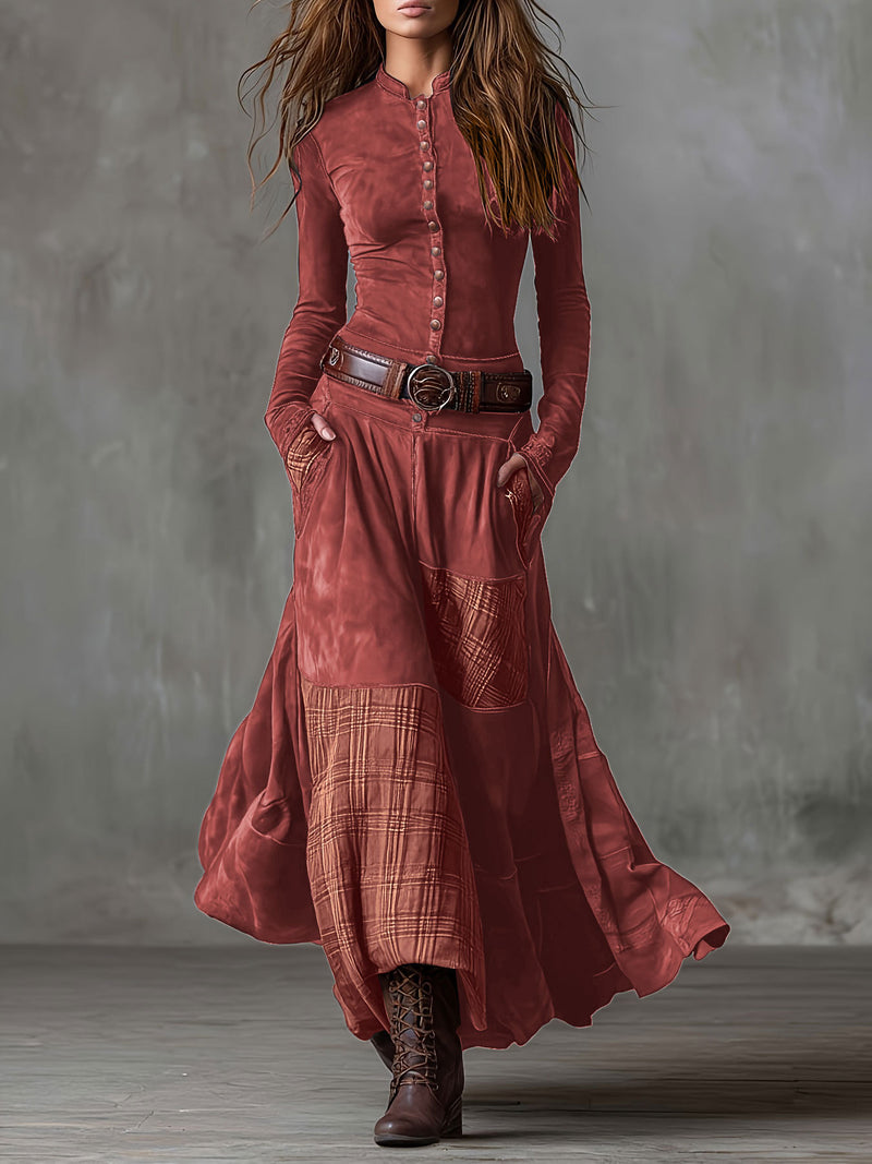 Vestito dal design curato