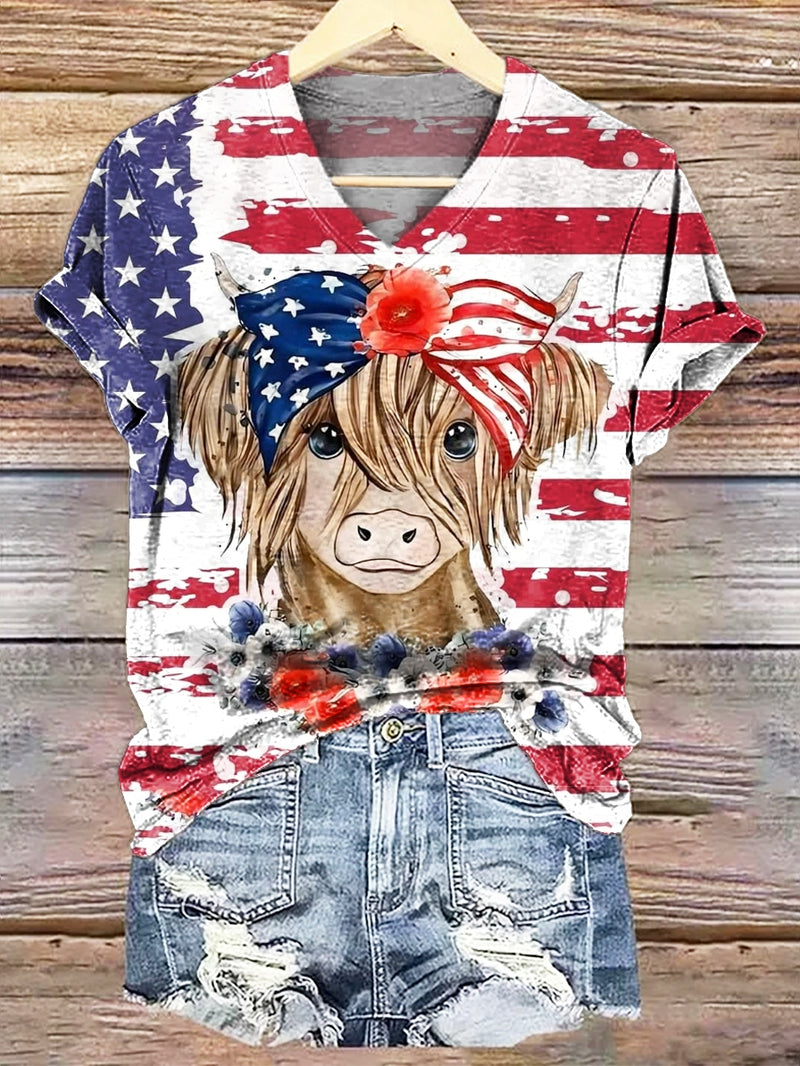 Maglietta in stile vintage senza tempo