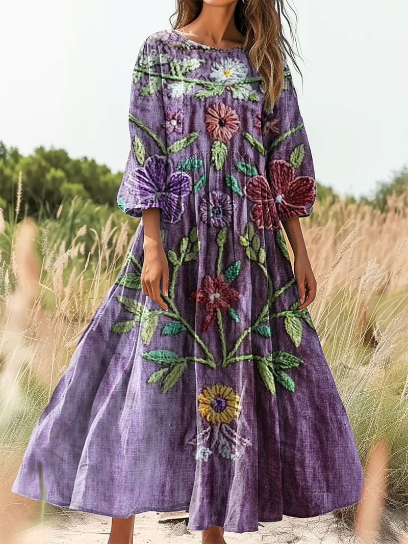 Vestito dal design curato
