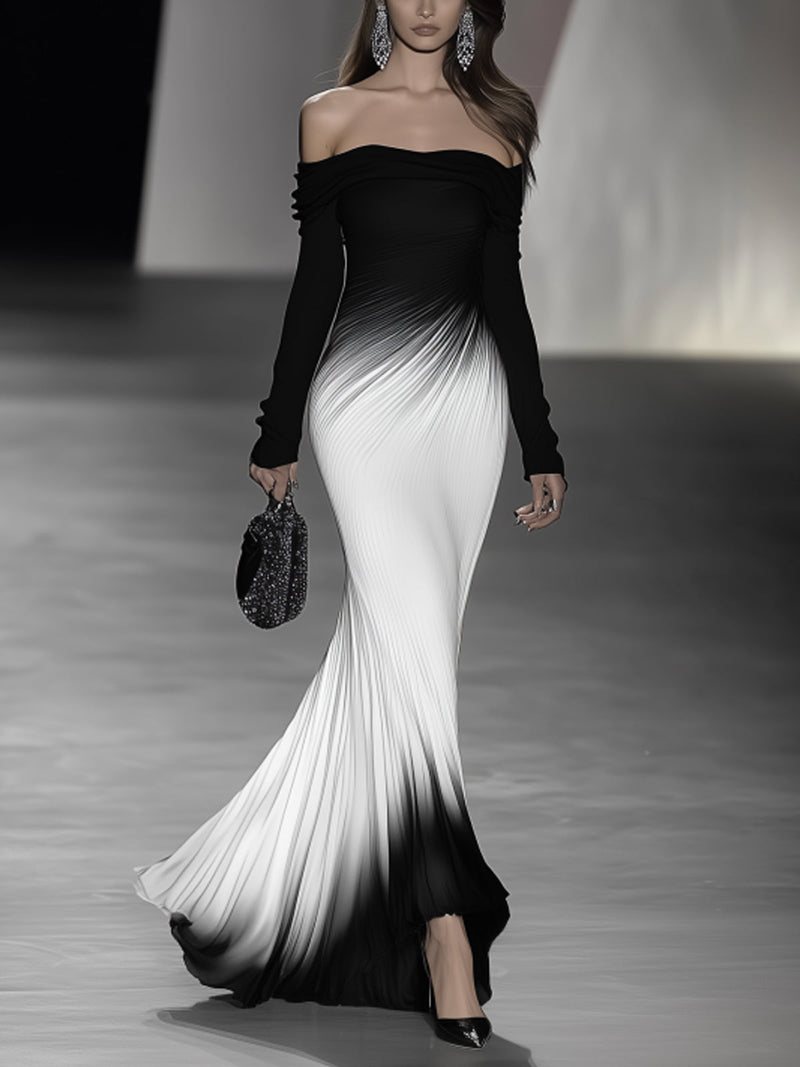 Vestito dal design curato