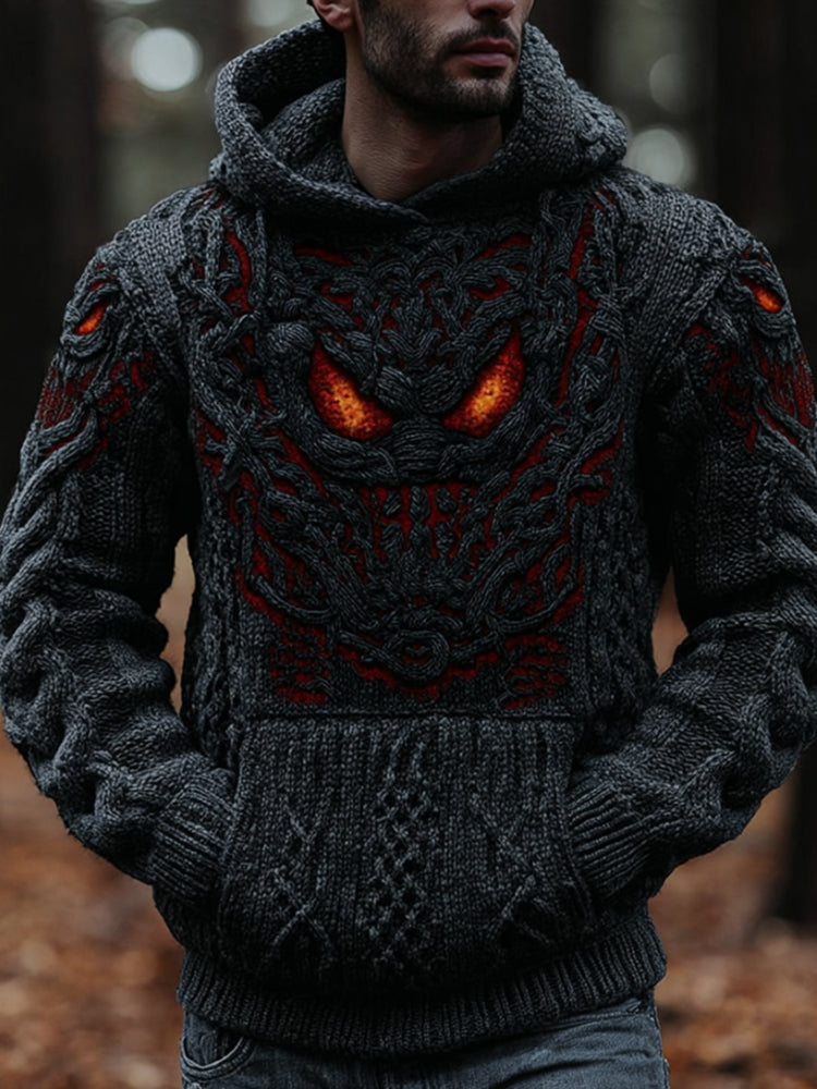 Maglione dal design curato