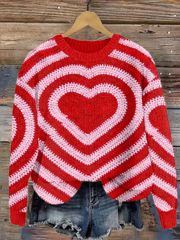 Maglione dal design curato