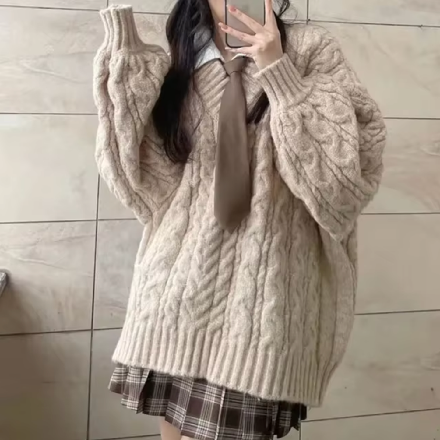 Maglione in stile vintage senza tempo