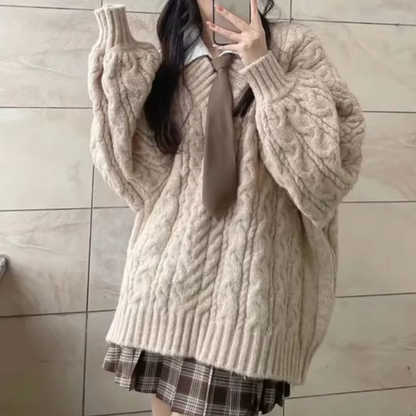 Maglione in stile vintage senza tempo