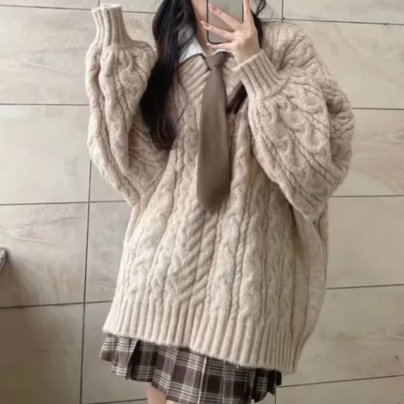 Maglione in stile vintage senza tempo