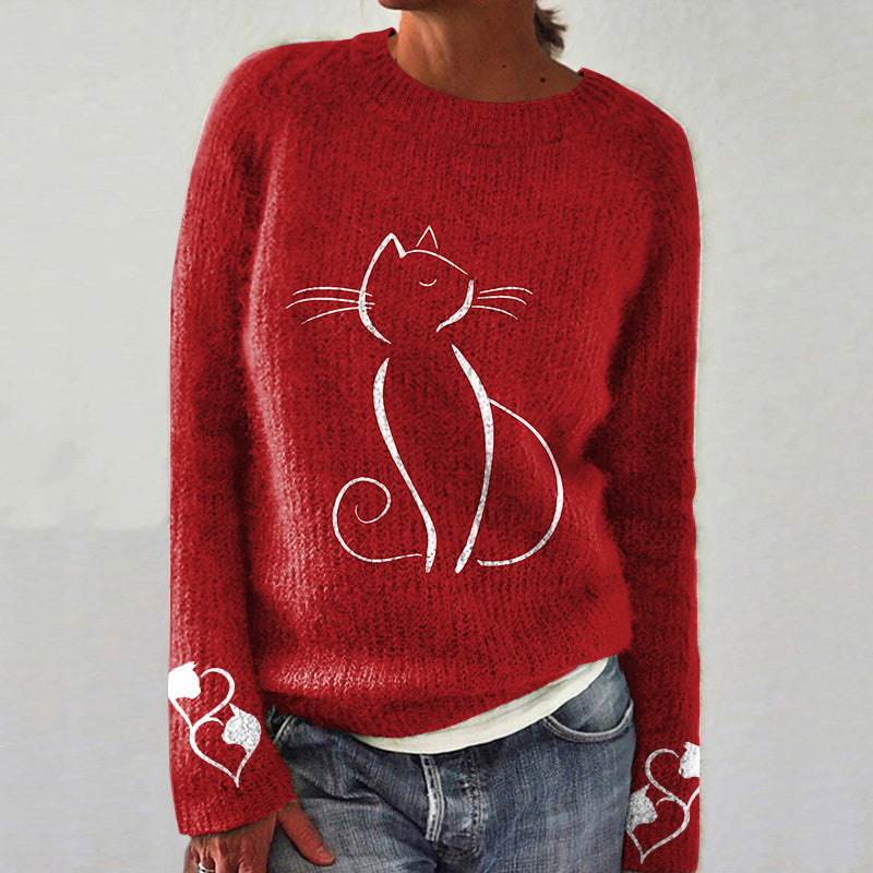 Maglione dal design curato
