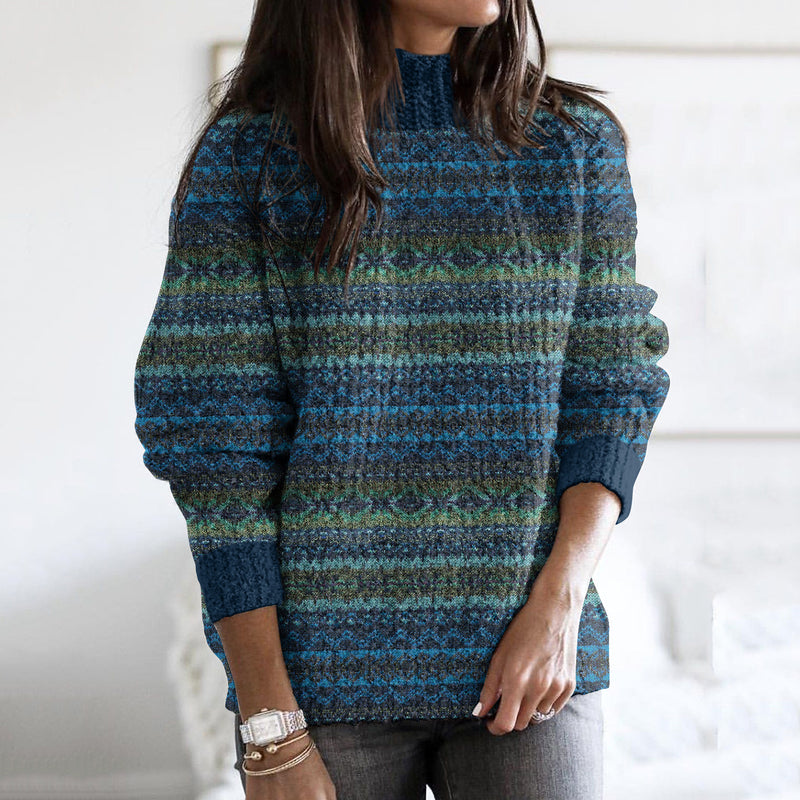 Maglione dal design curato