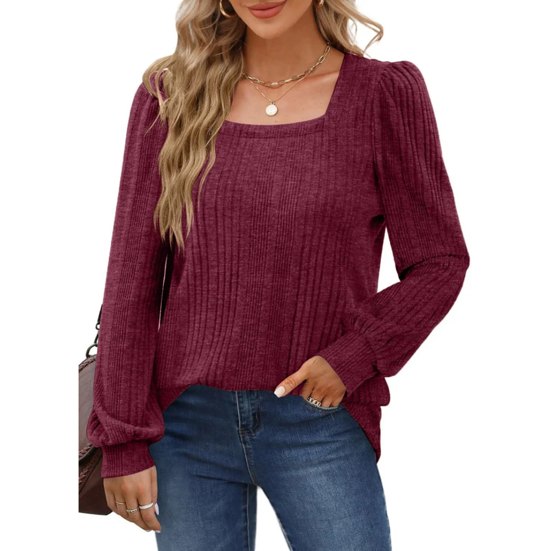 Maglione dal design curato