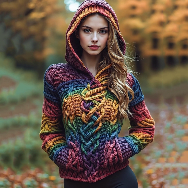 Maglione in stile vintage senza tempo