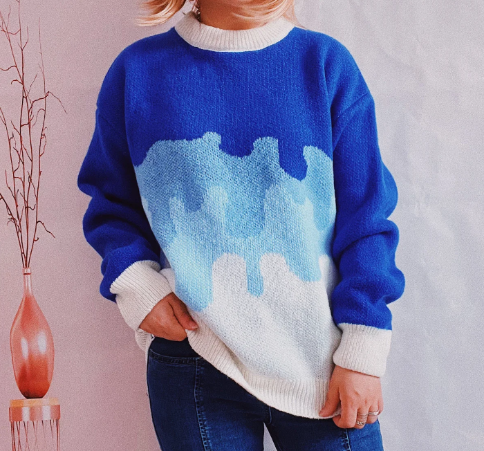 Maglione ispirato al vintage