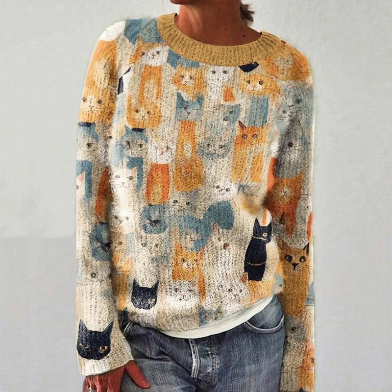 Maglione in stile vintage senza tempo