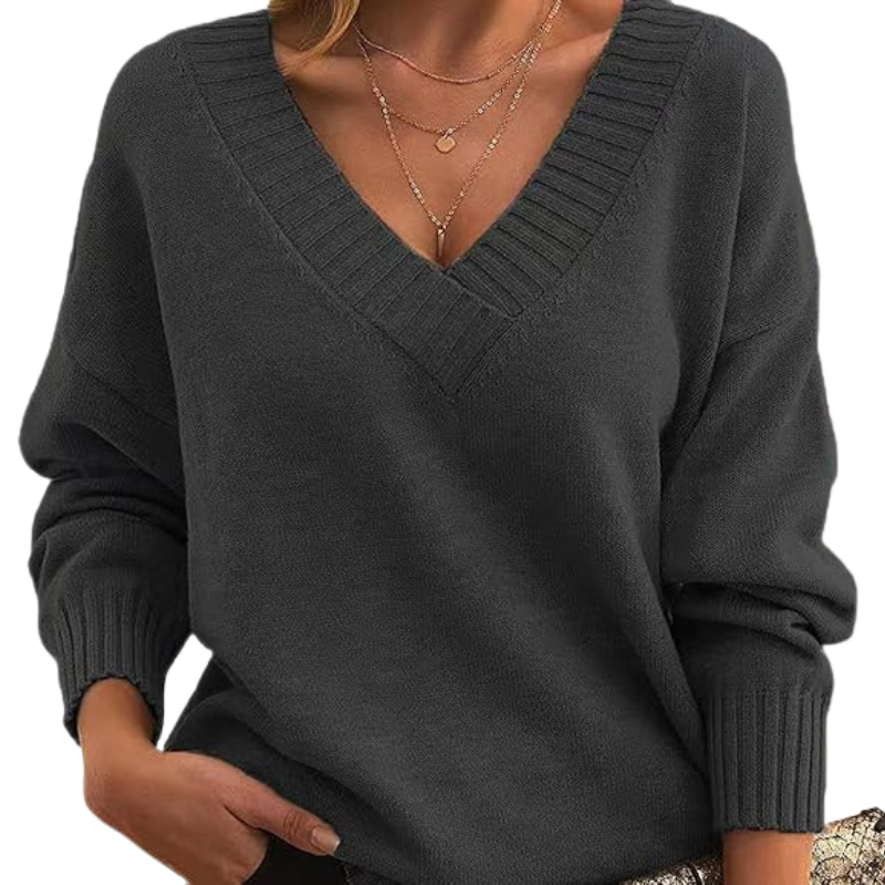 Maglione dal design curato
