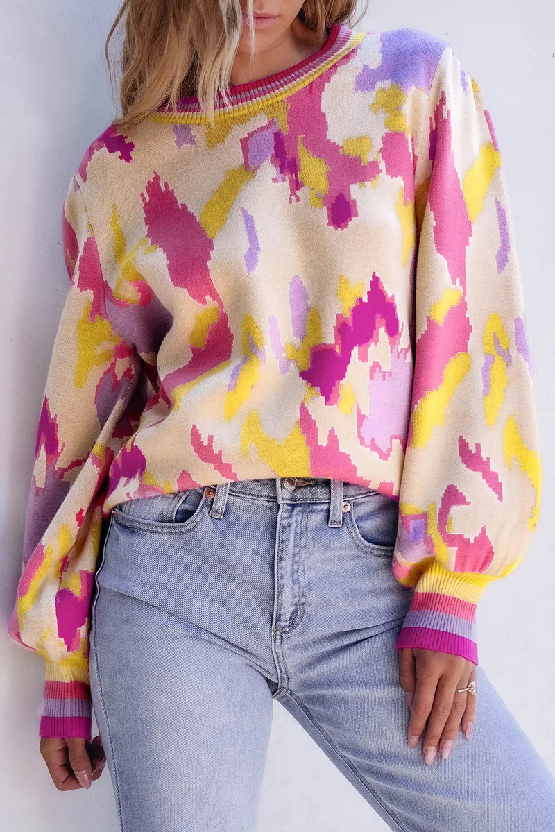 Maglione dal design curato