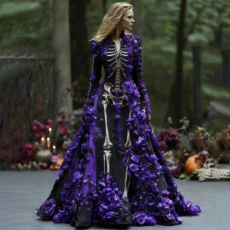 Vestito dal design curato