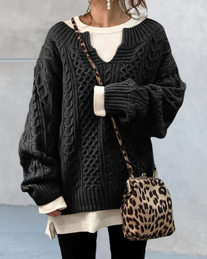 Maglione dal design raffinato