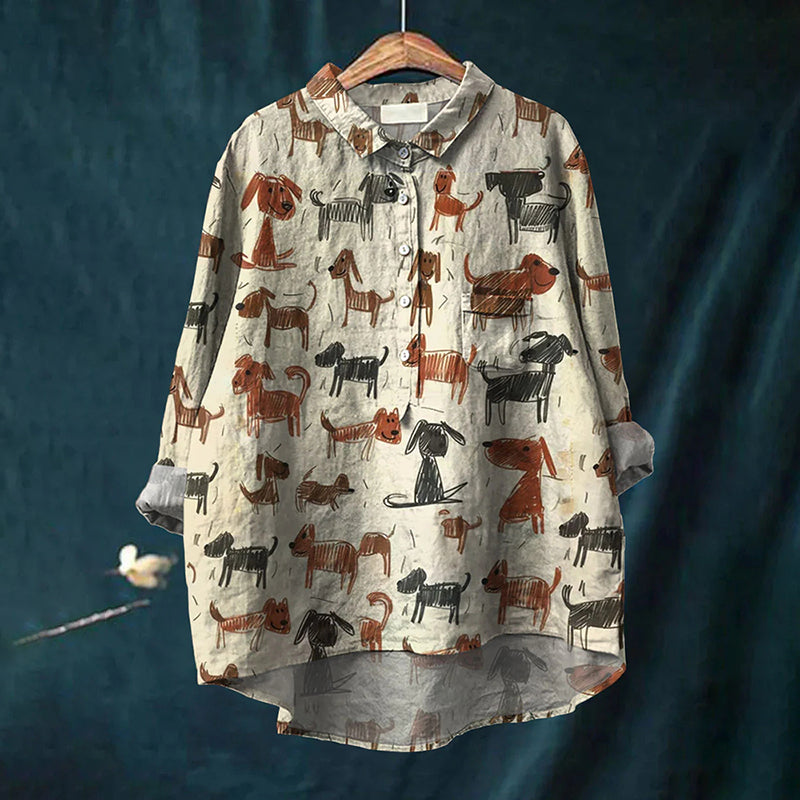 Camicia in stile vintage senza tempo