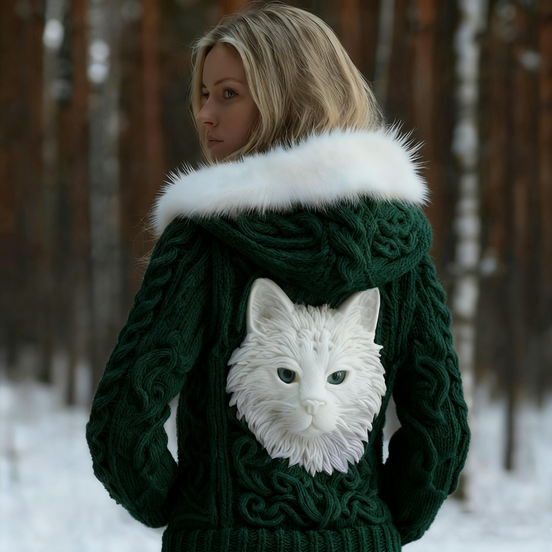 Maglione dal design curato