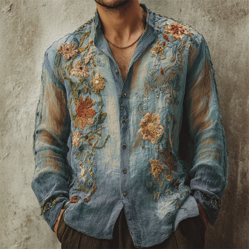 Camicia dal design curato