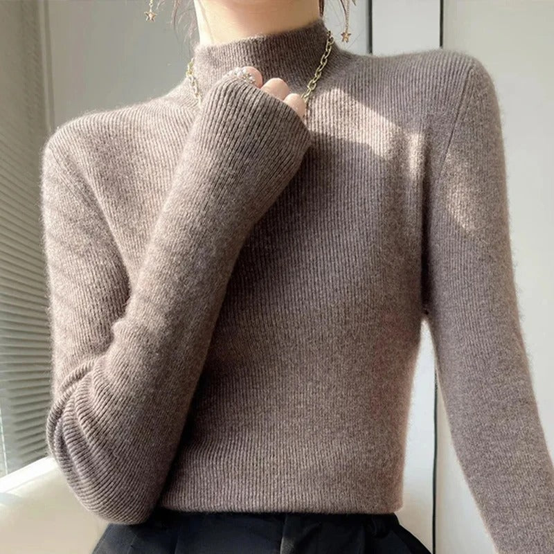 Maglione dal design curato