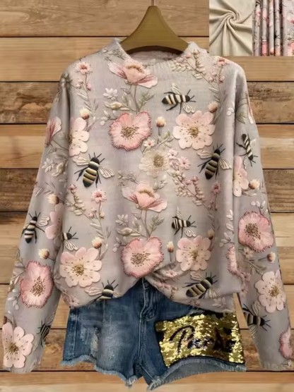 Maglione dal design curato