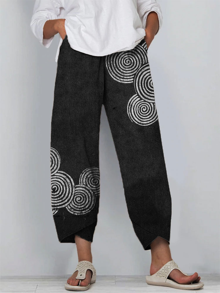 Pantaloni dal design raffinato