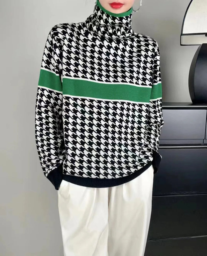 Maglione in stile vintage senza tempo