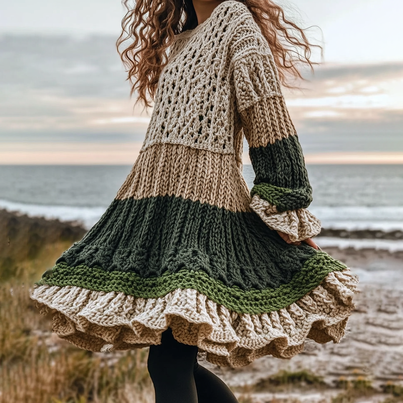 Maglione dal design curato