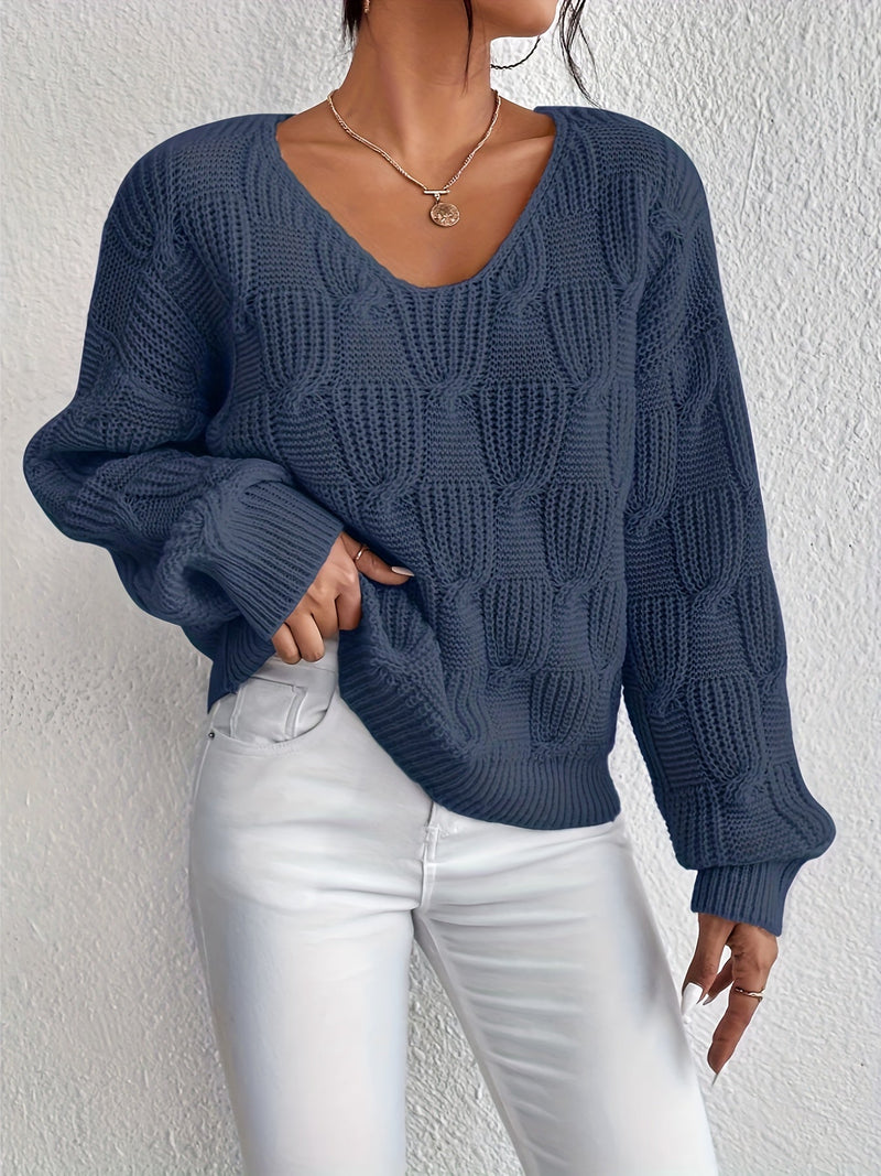 Maglione dal design curato