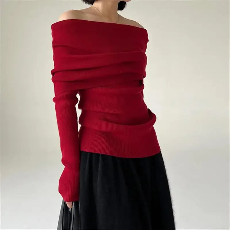 Maglione dal design curato