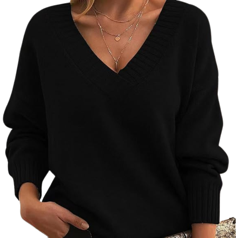 Maglione dal design curato