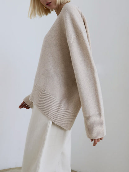 Maglione dal design curato