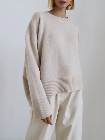 Maglione dal design curato