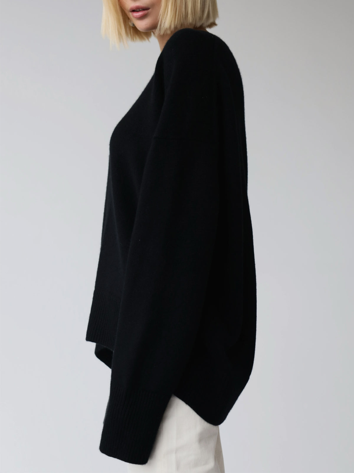 Maglione dal design curato