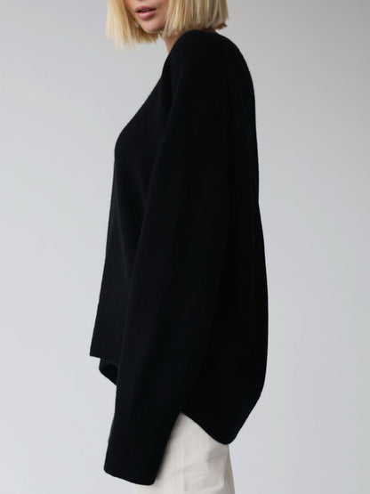 Maglione dal design curato