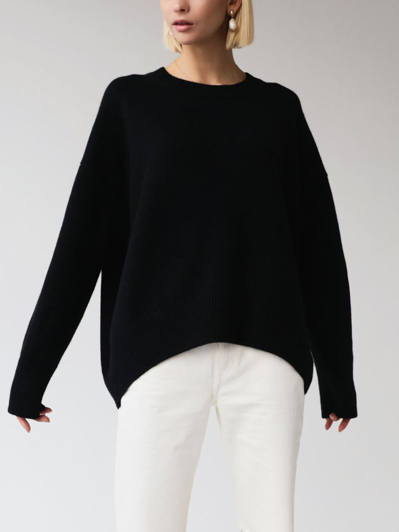 Maglione dal design curato