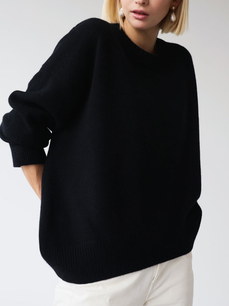 Maglione dal design curato