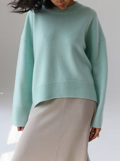 Maglione dal design curato