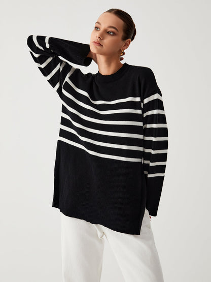 LP | Maglia oversize a righe