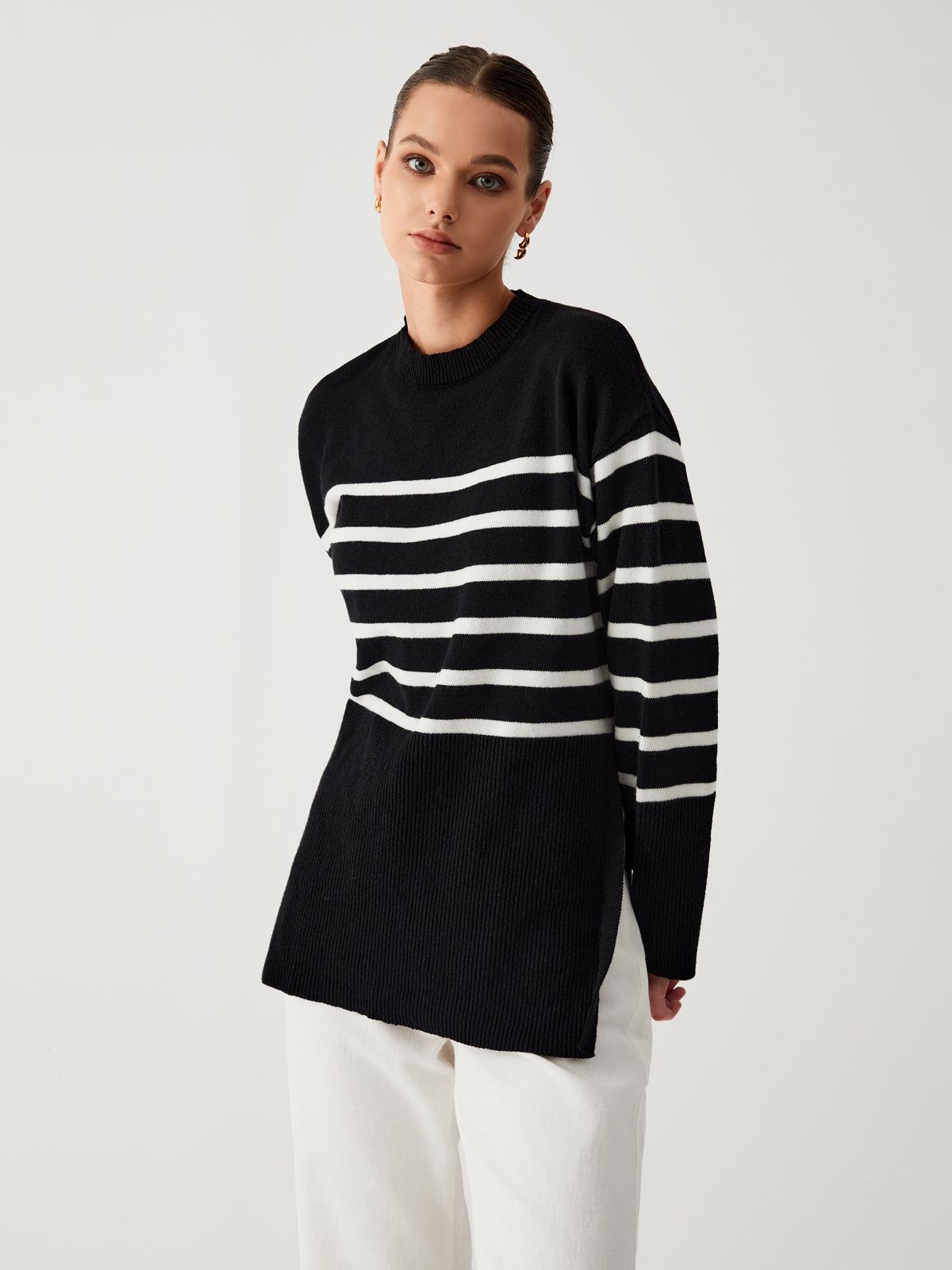LP | Maglia oversize a righe