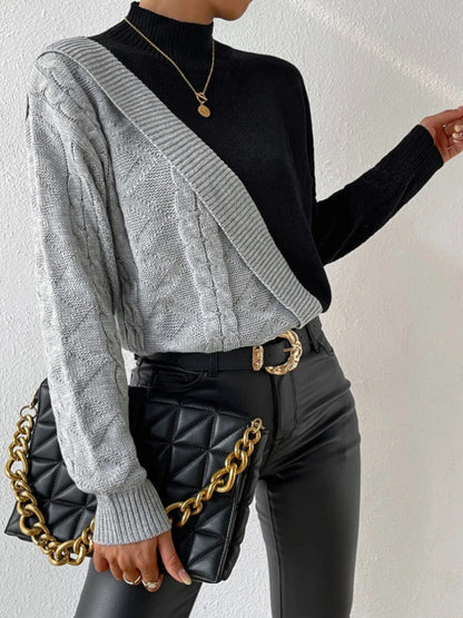 Maglione dal design curato