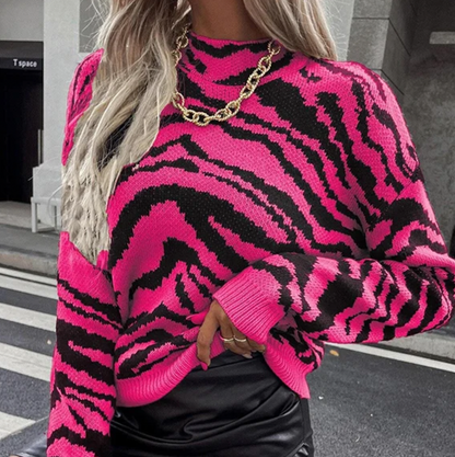 Maglione dal design curato