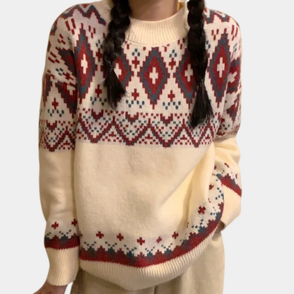 Maglione in stile vintage senza tempo