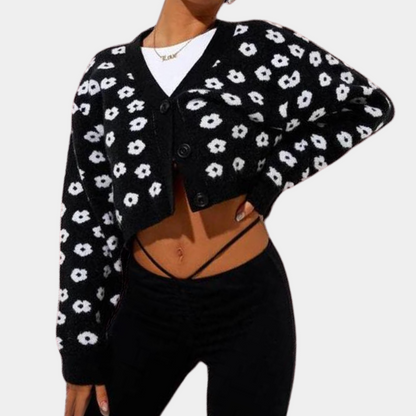 Maglione dal design curato