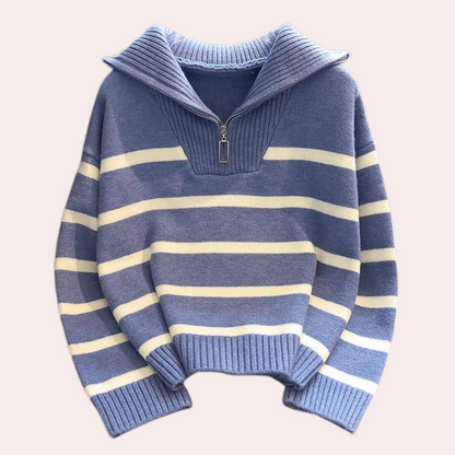 Maglione dal design curato