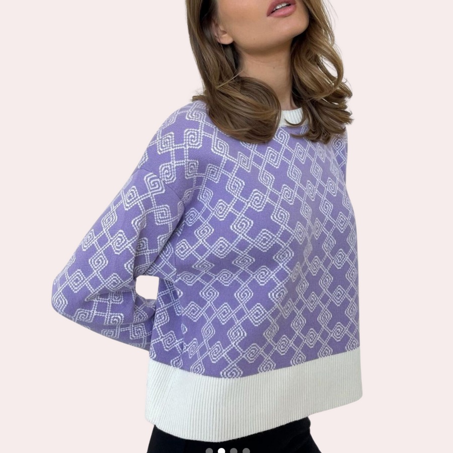 Maglione dal design raffinato