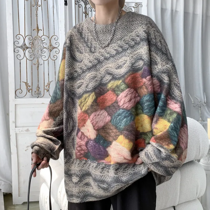 Maglione in stile vintage senza tempo